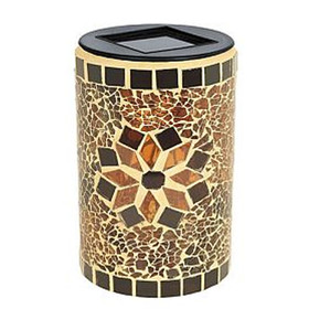 Eglo 47636 Solarleuchte LED Mosaik Braun für den...