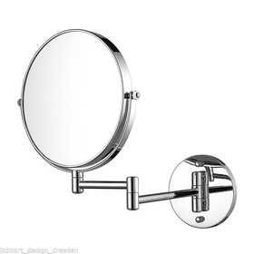 WKR 480999 Mirror Round Design Wandspiegel Chrom...