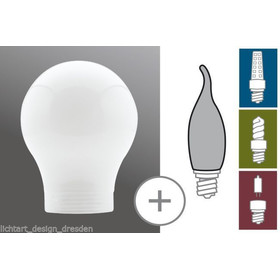 Paulmann 875.84 Deco Artikel Glas Set ESL AGL Opal max....