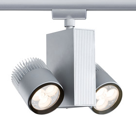 Paulmann 950.88 URAIL TecLed Einzelstrahler Spot 2x9 W...