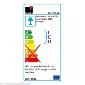 Helestra 19/1225.28 Onno LED Tischleuchte 6W Schwarz Gold
