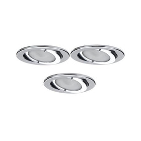 Paulmann 985.73 Möbeleinbauleuchten Set 3x20W Downlight...