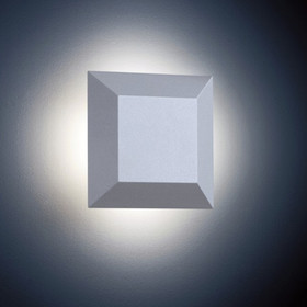 Helestra A88307.46 Pick Wandleuchte LED 8W Silber inkl....