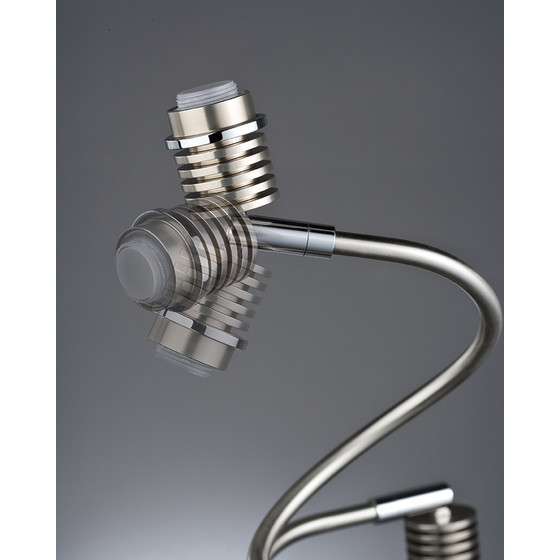Paulmann 702.24 2EASY MyLED Tischleuchte 2x 5W Eisen...