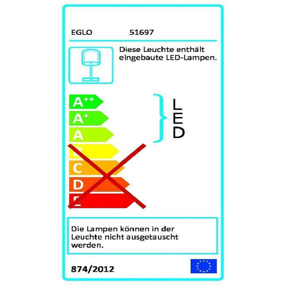 EdiLight 51697 Echtwachskerze mit LED als Tischleuchte 0,2 W RGB Farbwechsel inkl. Leuchtmittel
