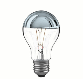 Paulmann 301.60 Glühbirne AGL Kopfspiegel 60W E27 Silber