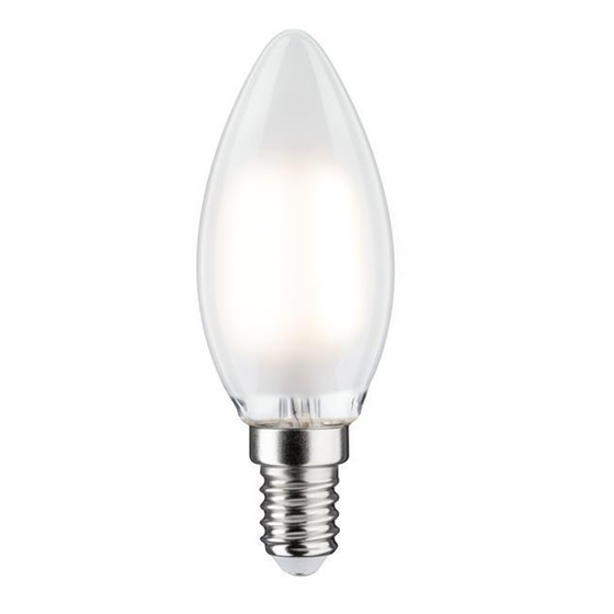 Paulmann 283.66 LED Kerze 2,5 W E14 230V Satin 2700K Sparlampe Kerzenlampe Licht