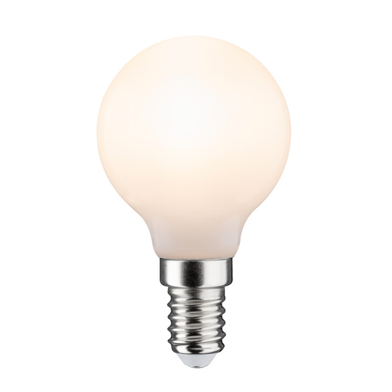 Paulmann 283.34 LED Tropfen Lampe Birne 2,5W E14 Opal Warmweiß 2700K 230V A++
