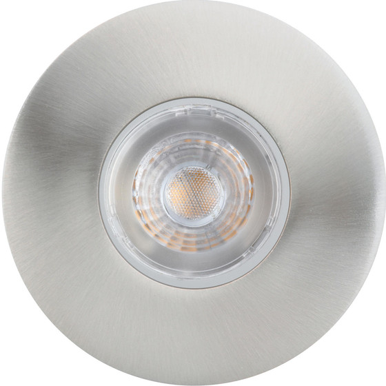 1er Set Light Topps LT1583517 LED Einbaustrahler Spot IP65 Warmweiß 4,4W Nickel
