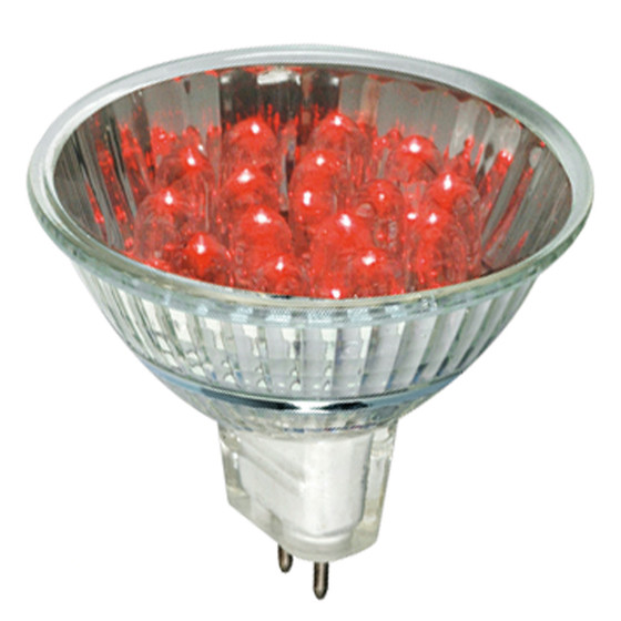 Paulmann 280.02 LED Reflektor 1W GU5,3 rot 45mm Höhe