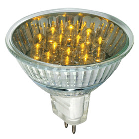 Paulmann 280.03 LED Reflektor 1W GU5,3 gelb 45mm Höhe