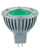 Paulmann 280.59 Power LED Reflektor 3W GU5,3 grün 20Grad Ausstrahlwinkel