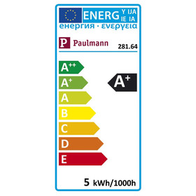 Paulmann 281.64 LED Tropfen 5W E14 warmweiß 45mm