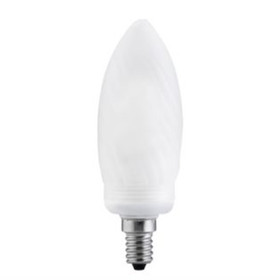 Paulmann 880.67 Energiesparlampe Kerze 7W E14 warmweiss gedreht Leuchtmittel