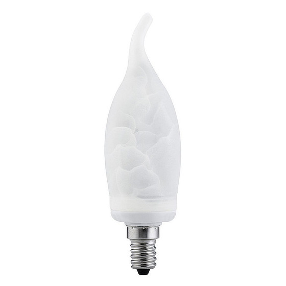 Paulmann 880.71 Energiesparlampe Kerze Cosy 7W E14 warmweiss Alabaster