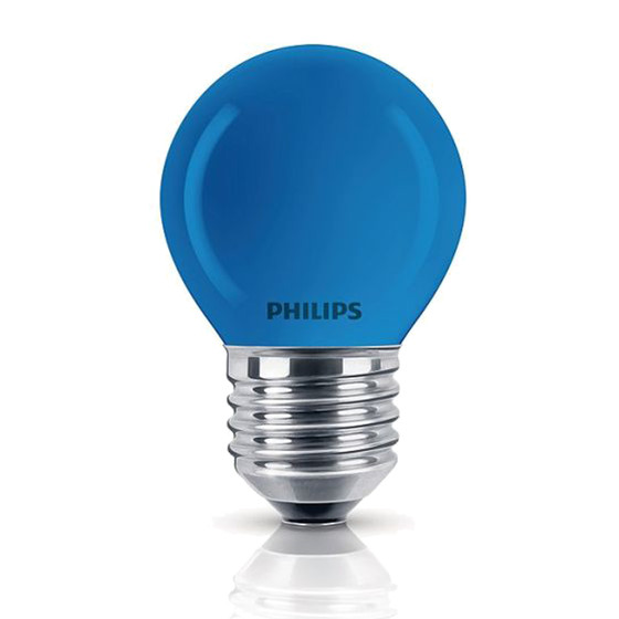 Philips 177476 Glühbirne Deco 15W E27 blau