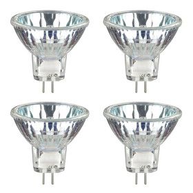 4 x TIP 842.14 Halogen MR11 Reflektor 20W GU4 silber 35mm
