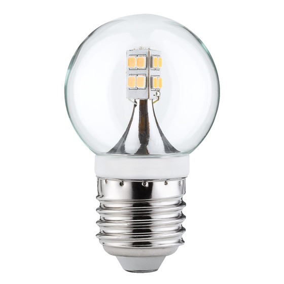 Paulmann 282.63 LED Leuchtmittel Globe 2,5W E27 Warmweiß 45mm 230V