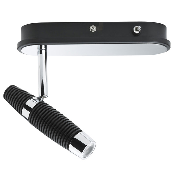 Paulmann 601.58 Channel Strahler LED 1x10W schwarz/chrom...