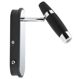 Paulmann 601.58 Channel Strahler LED 1x10W schwarz/chrom...