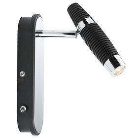 Paulmann 601.58 Channel Strahler LED 1x10W schwarz/chrom...