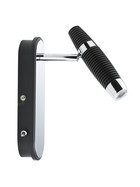 Paulmann 601.58 Channel Strahler LED 1x10W schwarz/chrom inkl. Leuchtmittel