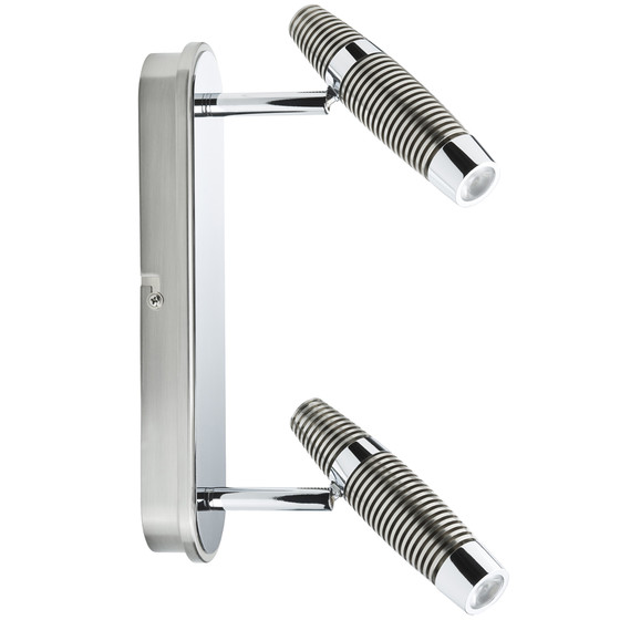 Paulmann 601.55 Channel Strahler LED 2x10W Nickel...