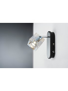 Paulmann 601.66 IceCube Strahler Wandleuchte LED 1x3W chrom inkl. Leuchtmittel