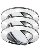Paulmann 920.02 Premium Line Set 3x11W schwenkbar chrom inkl. Leuchtmittel