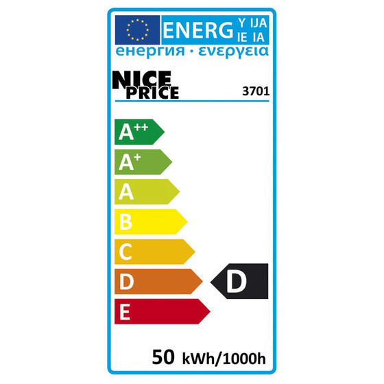 Nice Price 3701 Halogen Reflektor 50W GU10 warmweiss