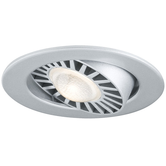 Paulmann 925.12 Einbauleuchte Premium Line Turbo LED 5 W schwenkbar Chrom matt inkl. Leuchtmittel