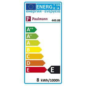 Paulmann 449.08 Glühbirne Kerze 8W E14 warmweiß