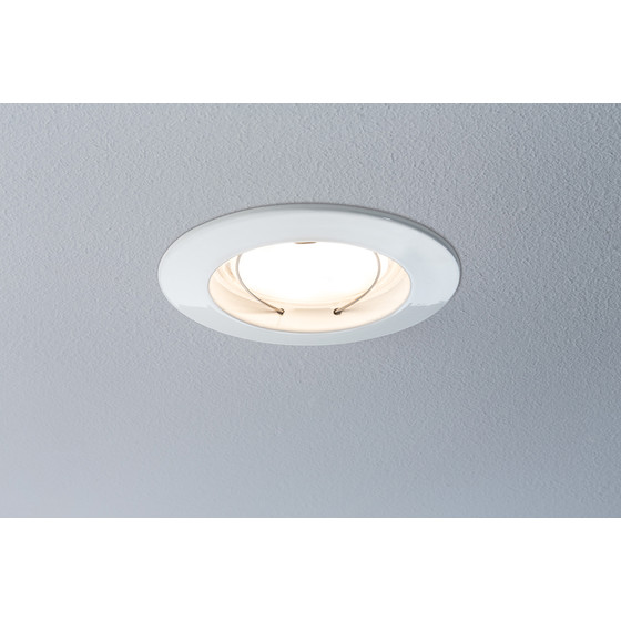 Paulmann 927.21 3er Set Einbauleuchten Premium Coin LED 3x6,8W weiss satiniert
