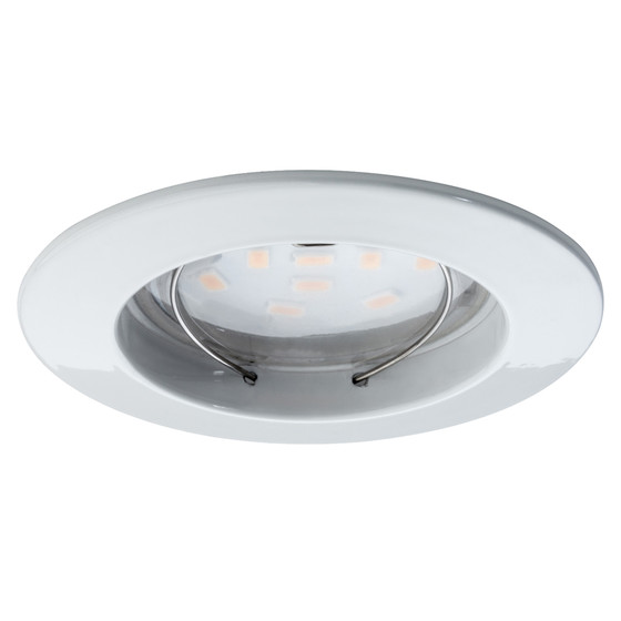Paulmann 927.54 1er Set Einbauleuchte Premium Line Coin LED 6,8W weiss matt