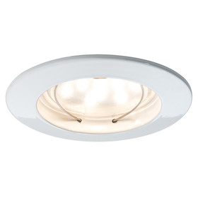 Paulmann 927.54 1er Set Einbauleuchte Premium Line Coin LED 6,8W weiss matt