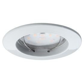 Paulmann 927.54 1er Set Einbauleuchte Premium Line Coin LED 6,8W weiss matt
