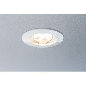 Paulmann 927.54 1er Set Einbauleuchte Premium Line Coin LED 6,8W weiss matt