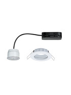 Paulmann 927.54 1er Set Einbauleuchte Premium Line Coin LED 6,8W weiss matt