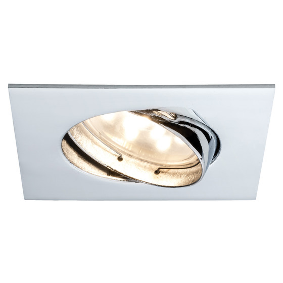 Paulmann 927.74 3er Set Premium Line Coin LED 3x6,8W Schwenkbar Chrom Einbauleuchte
