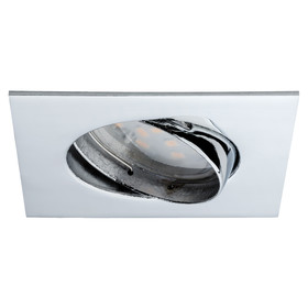 Paulmann 927.74 3er Set Premium Line Coin LED 3x6,8W Schwenkbar Chrom Einbauleuchte