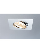 Paulmann 927.74 3er Set Premium Line Coin LED 3x6,8W Schwenkbar Chrom Einbauleuchte