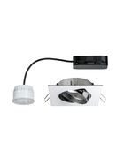 Paulmann 927.74 3er Set Premium Line Coin LED 3x6,8W Schwenkbar Chrom Einbauleuchte