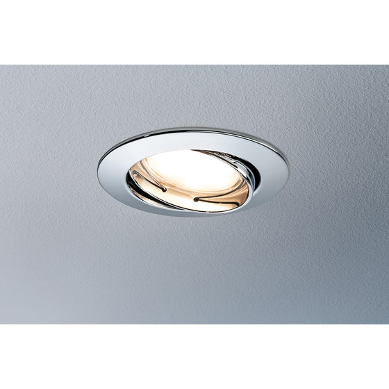 Paulmann 927.79 Premium Line Coin LED 6,8W sat schwenk chrom inkl. Leuchtmittel