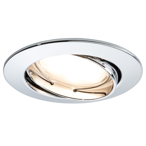 Paulmann 927.79 Premium Line Coin LED 6,8W sat schwenk chrom inkl. Leuchtmittel