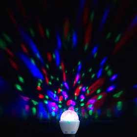 Disko Kugel LED 3W im Set mit Tischleuchte