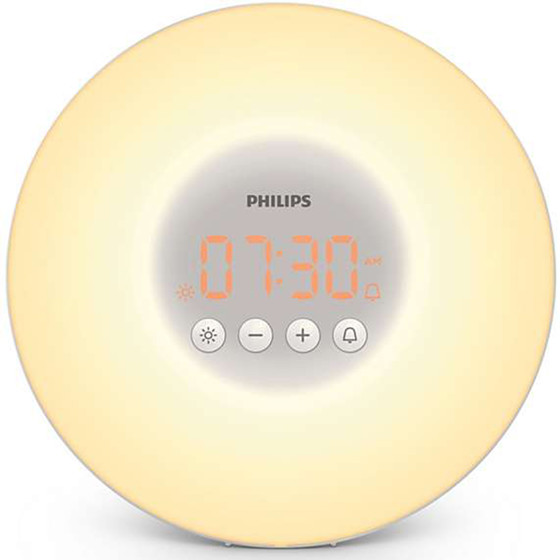 Philips HF3500/01 Wake-up Light mit Weckton und Sonnenaufgangsfunktion