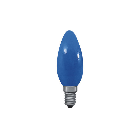 Paulmann 402.24 Glühbirne Kerze 25W Leuchtmittel Color E14 Blau 230V