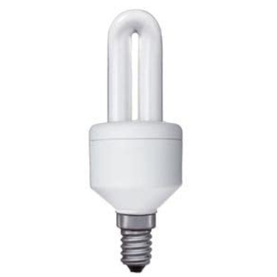 Paulmann 882.95 Mini Energiesparlampe 5W=25W Leuchtmittel E14 Warmwei