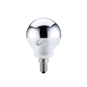 Paulmann 880.75 Energiesparlampe Globe mit Kopfspiegel 7W E14 Warmweiß 60mm