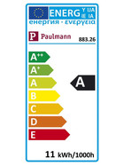 Paulmann 883.26 Energiesparlampe Typ CA 11W E27 Warmweiß